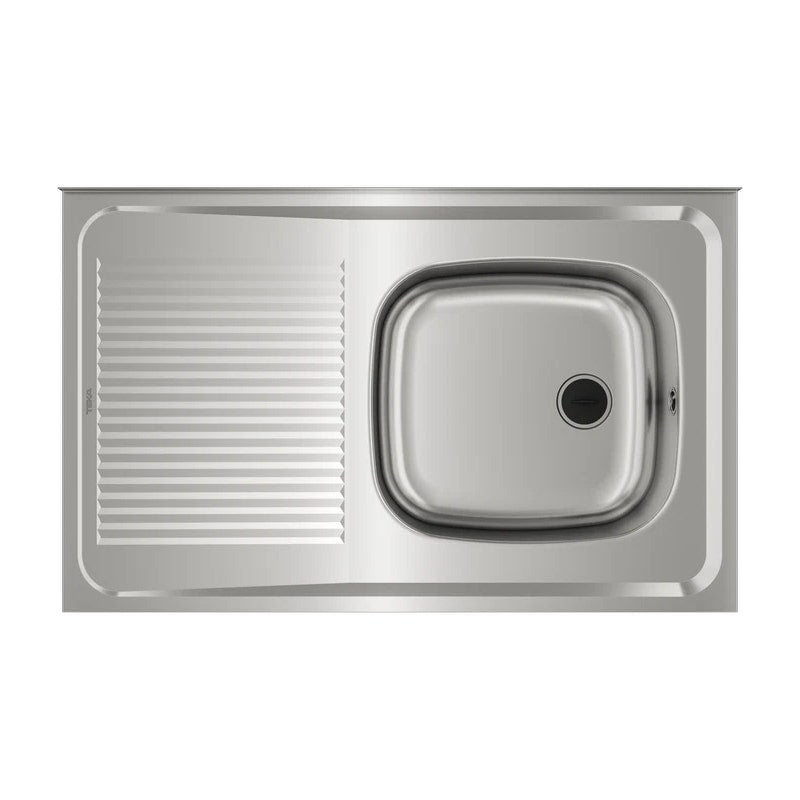 TEKA LAVAPLATO ACERO INOX. 80.50 1C 1E IZQ