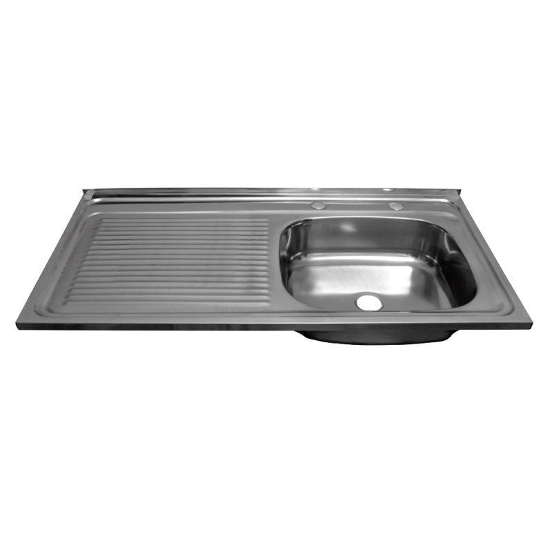 Lavaplatos Inox 1000x500 Izq. C/desague