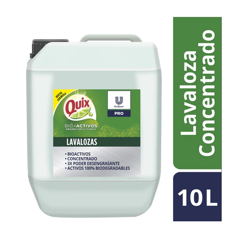 Quix Lavaloza Pro Aroma Limon Bidon 10lt