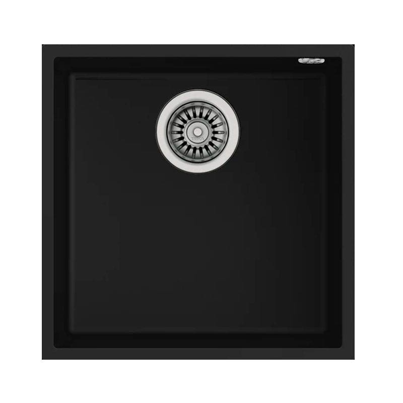 Teka Lavaplato Granito Square 40.40 Tg Negro
