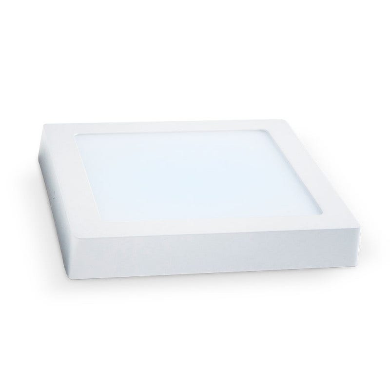 FOCO LED CUADR SOBRE 24W 6000K C/DR