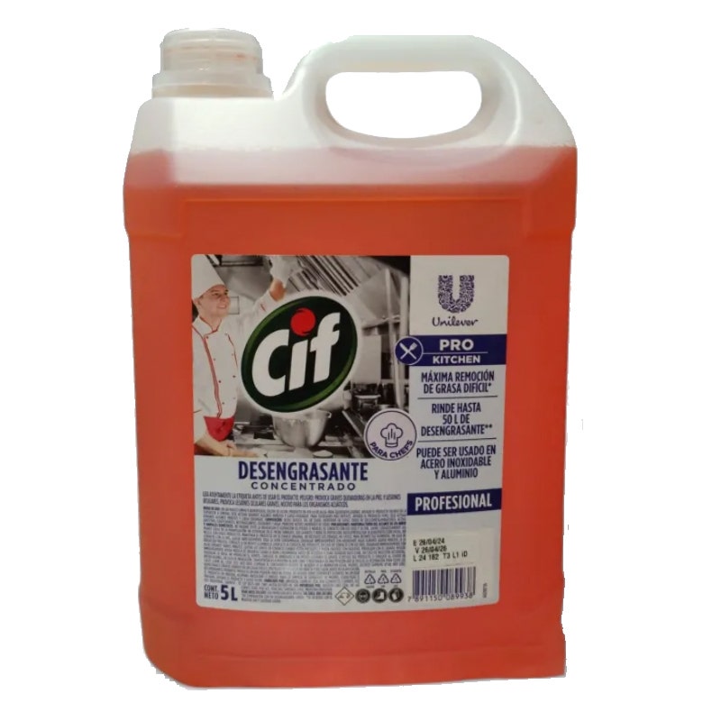 CIF LIMPIADOR ANTIGRASA PRO BIDON 5LT