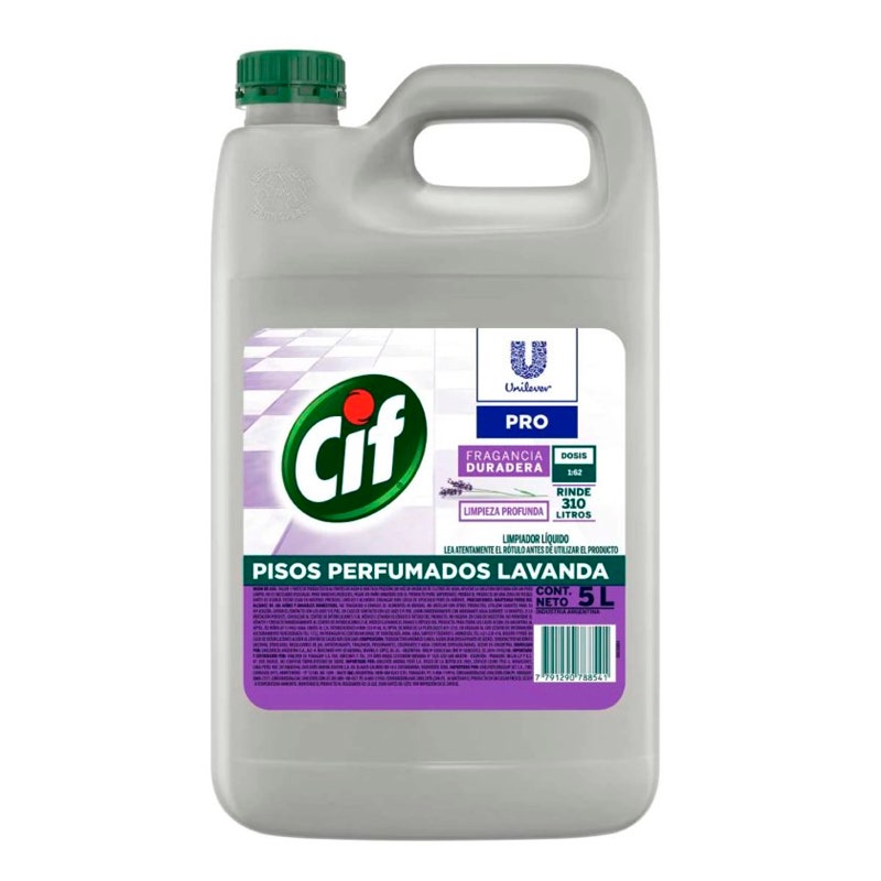 Cif Limpia Pisos Prof. Lavanda 5 Lt