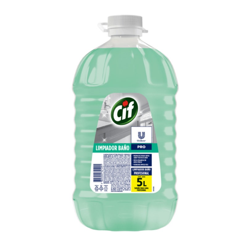Cif Limpiador BaÑo Pro 5 Lt