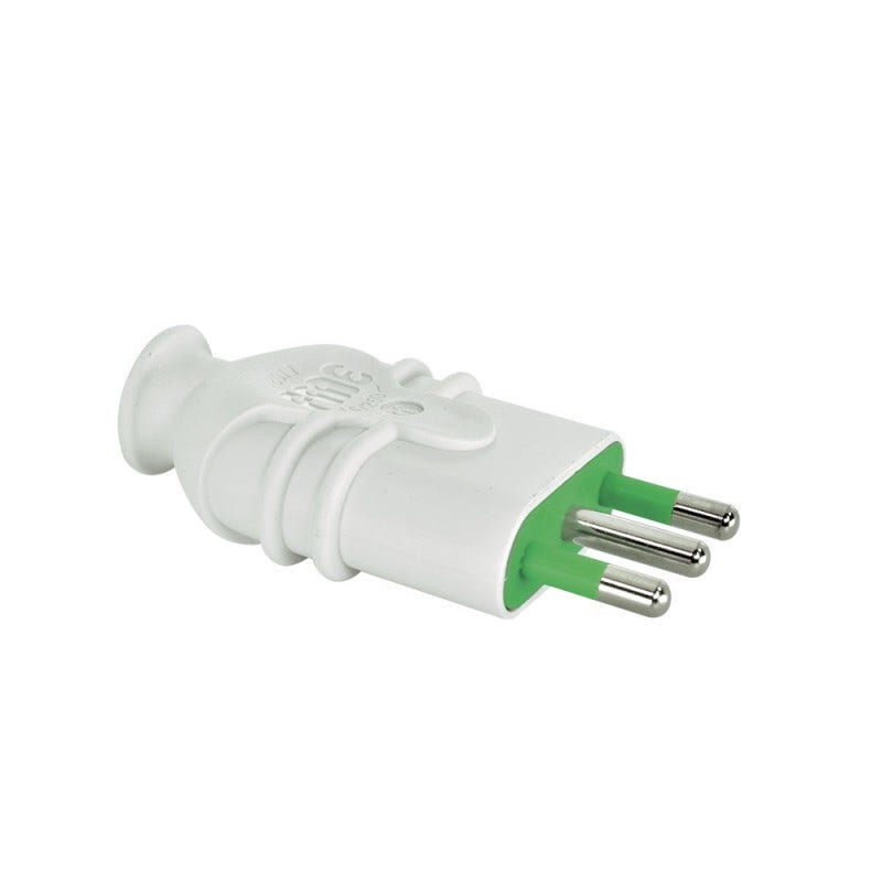 Ench Volante Macho 16 Amp 2p+t Bco