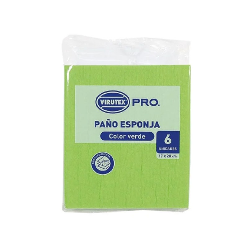 Pano Absorbente Spongi Virutex 6 Un