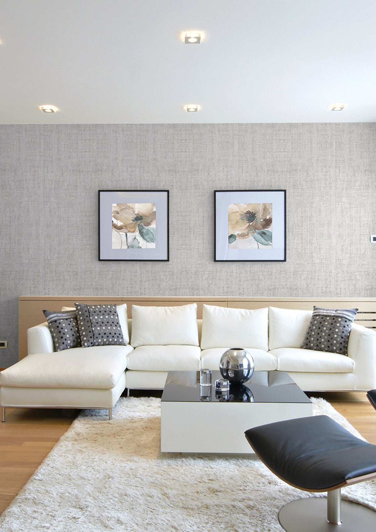 Dib Muro Foam Rev Pared Grey Rollo 0.68x3m