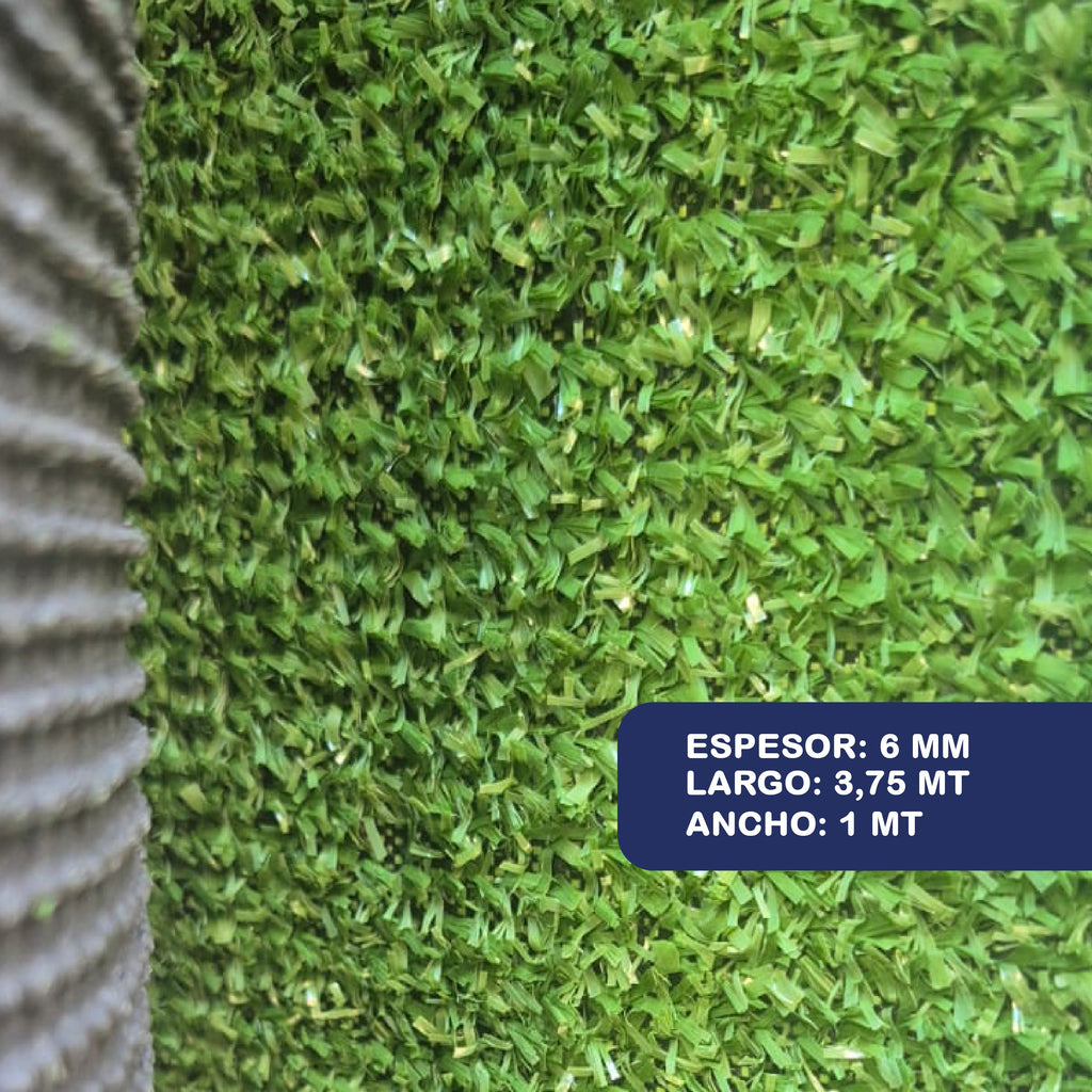 Pasto Sintetico 6mm - 1m X 3.75m