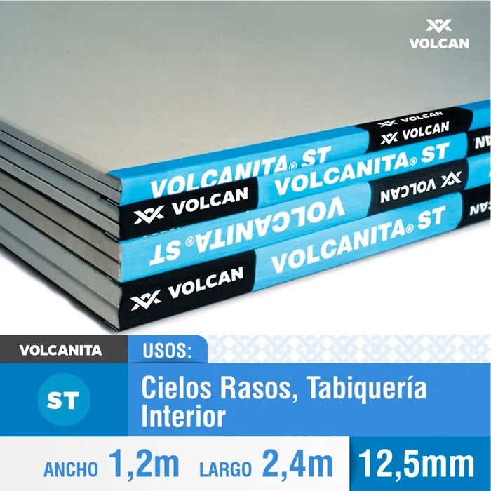 Yeso Carton 12.5 Mm 120 X 240 Br