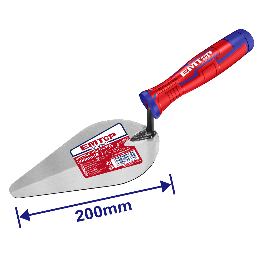 Emtop Plana LengÜeta 200mm Ebtl08001