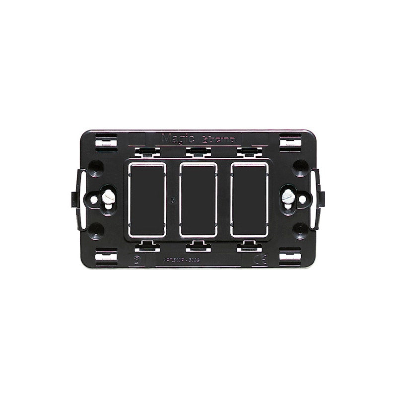 Bticino Soporte Plastico 3 Modulos