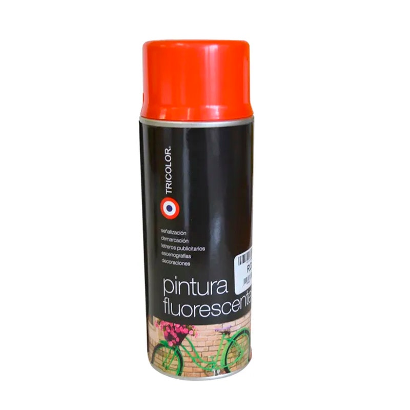 Tricolor Spray Fluor Rojo 400ml