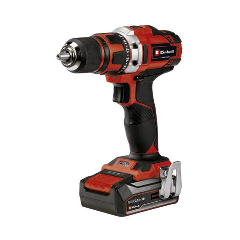 EINHELL KIT TALADRO TE-CD 18/40 Li +69 1x2.5 Ah