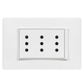 Bticino Luzica Toma Arm Triple 10a 250v
