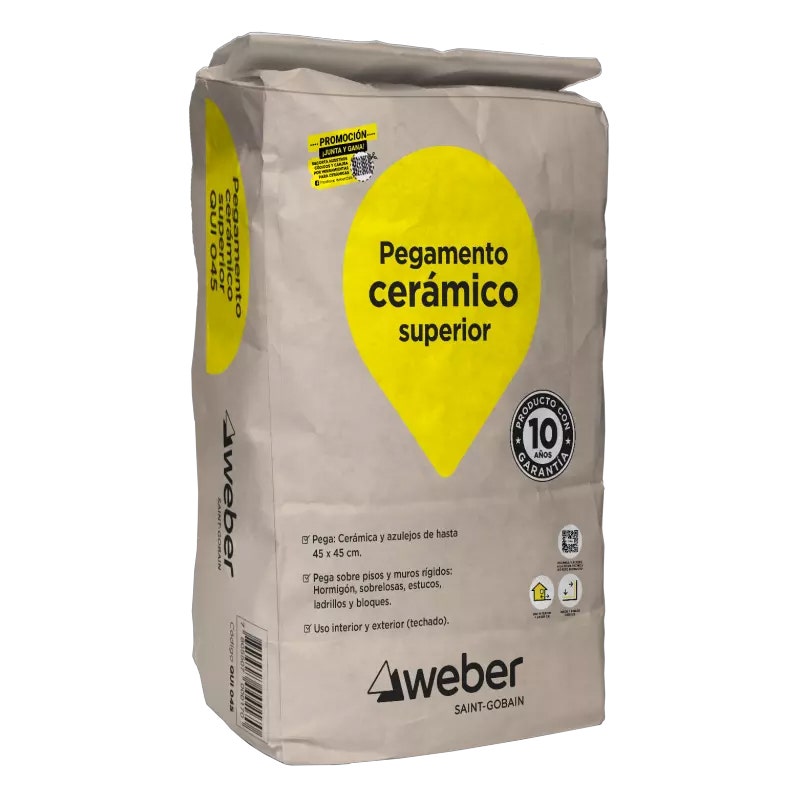WEBER CERAMICO NORMAL SACO 25KG