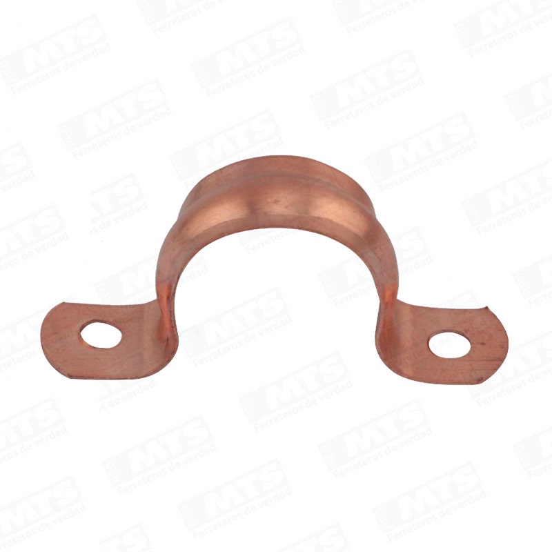 ABRAZADERA COBRE DOBLE 1.1/2 Pul.