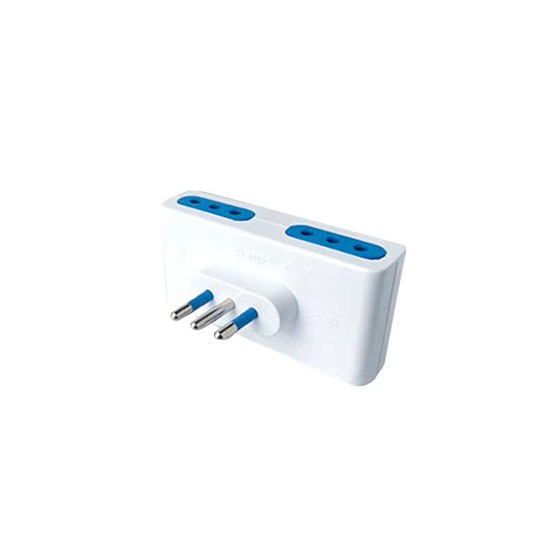 Adaptador Plano Cuatro Tomas 10a