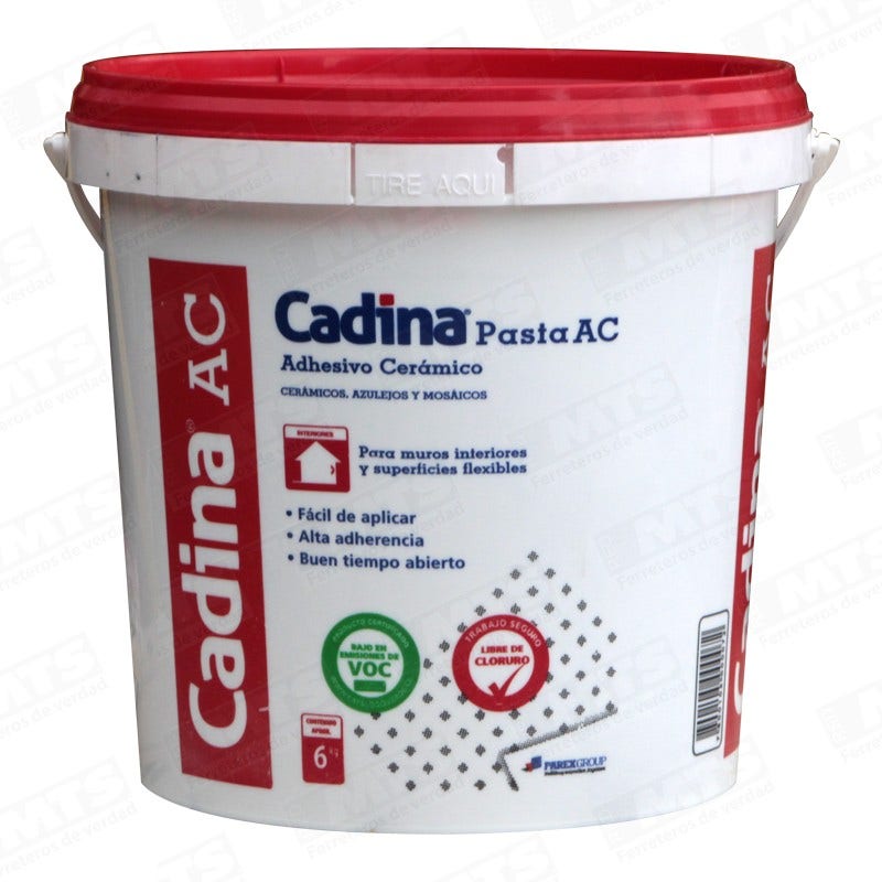 Adhesivo En Pasta Cadina Ac Galon 6kg