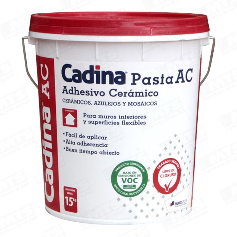 Cadina Adhesivo Pasta Ac Tineta 15kg