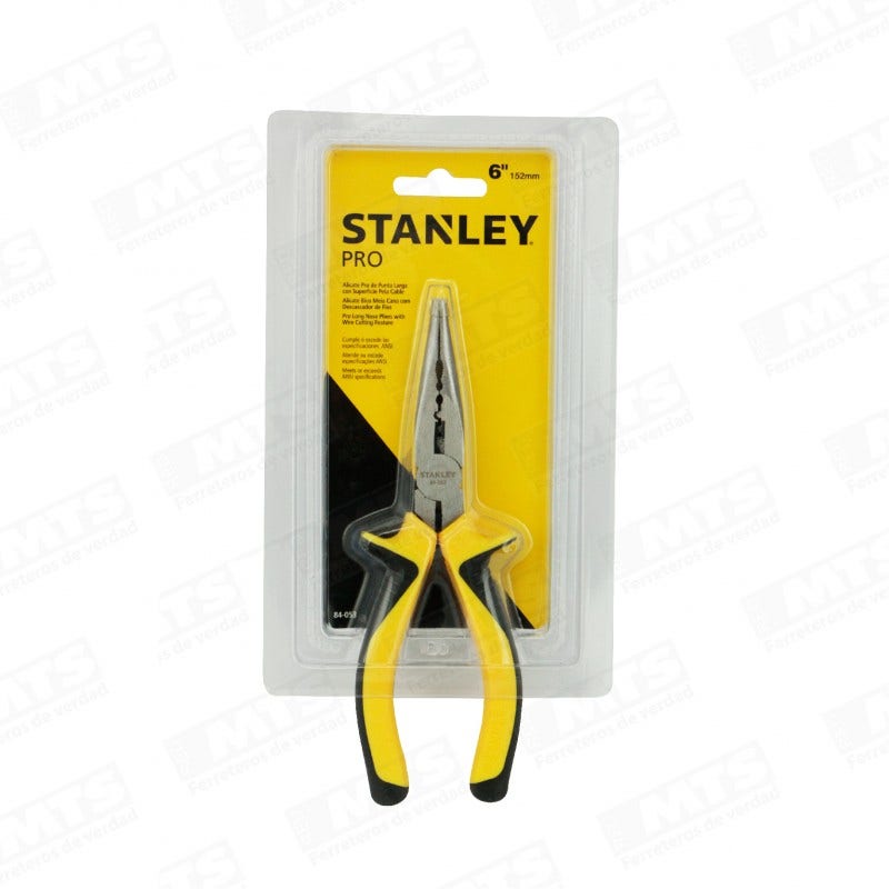 Stanley Alicate Punta Fina 6 Pul Pro (84053)
