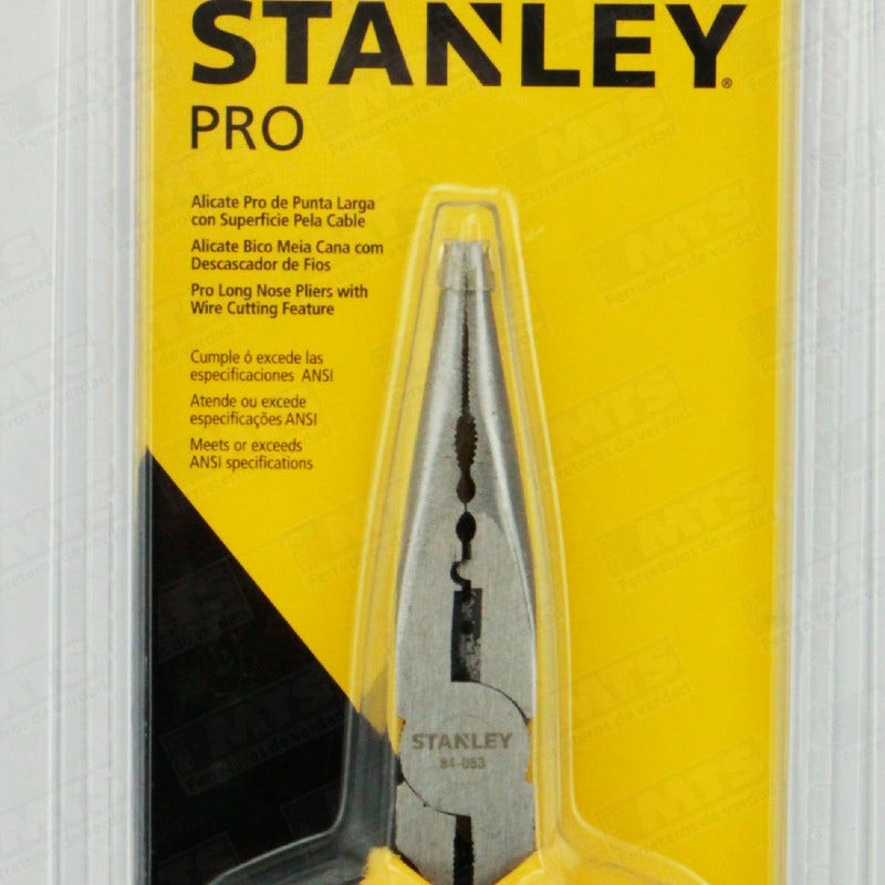 Stanley Alicate Punta Fina 6 Pul Pro (84053)