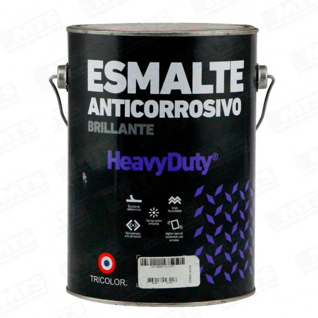 Tricolor Esmalte Anticorrosivo Negro Hd Gl