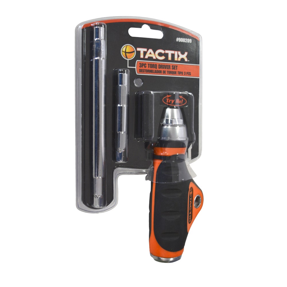Tactix Atornillador De Torque 3 Pzas. N°900209