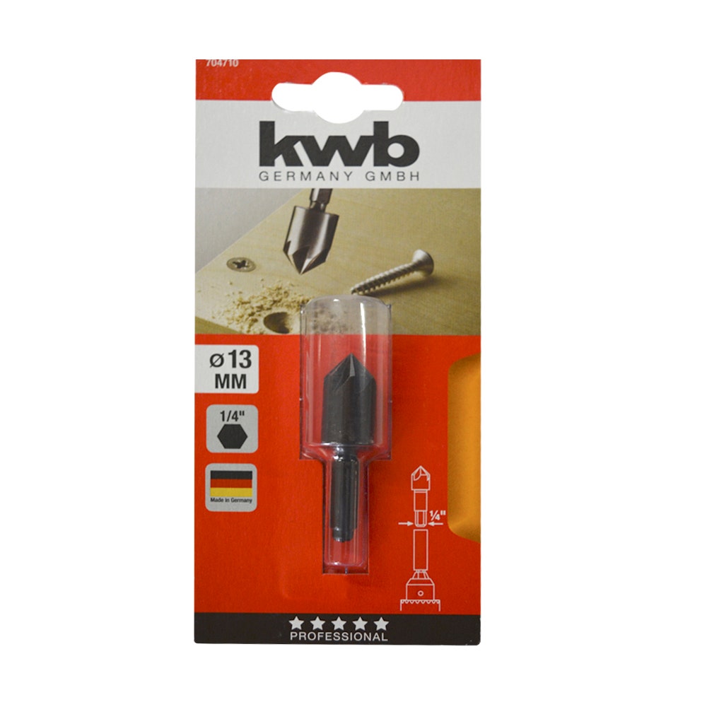 Kwb Avellanador Ws 13 Mm Para Metal