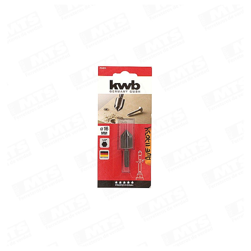 KWB AVELLANADOR 1/4 WS 16 MM PARA METAL