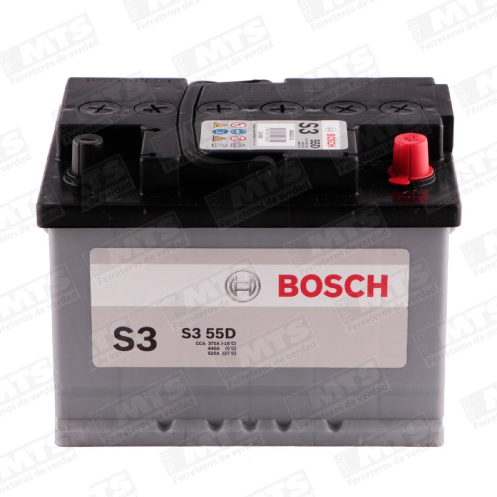 BOSCH BATERIA 12V 55AH D