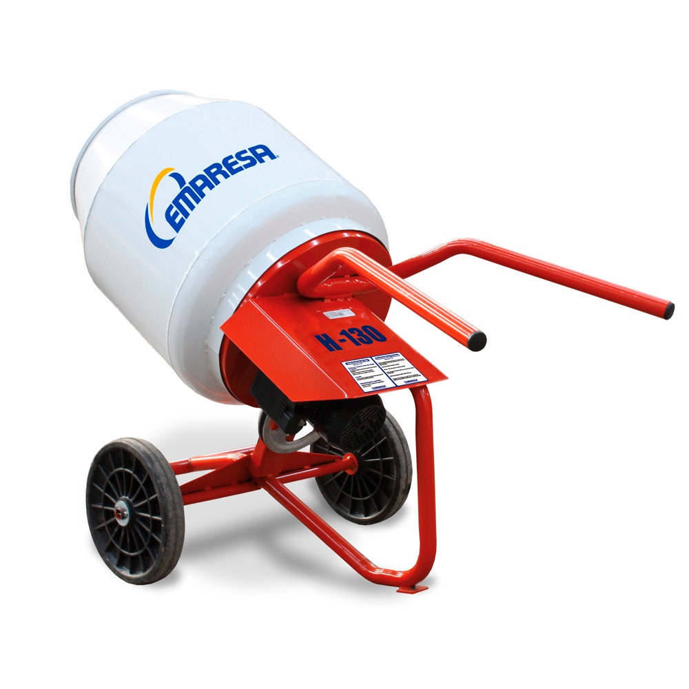 Emaresa Betonera H-130lts.motor Soga Italiano 0.5