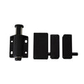 Dmc Bisagra Vidrio C/reten Negro