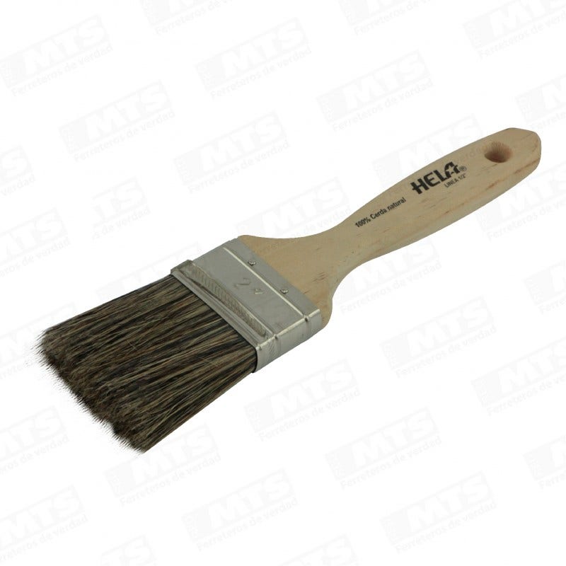 Hela Brocha Cerda Gris 1/2 X 2
