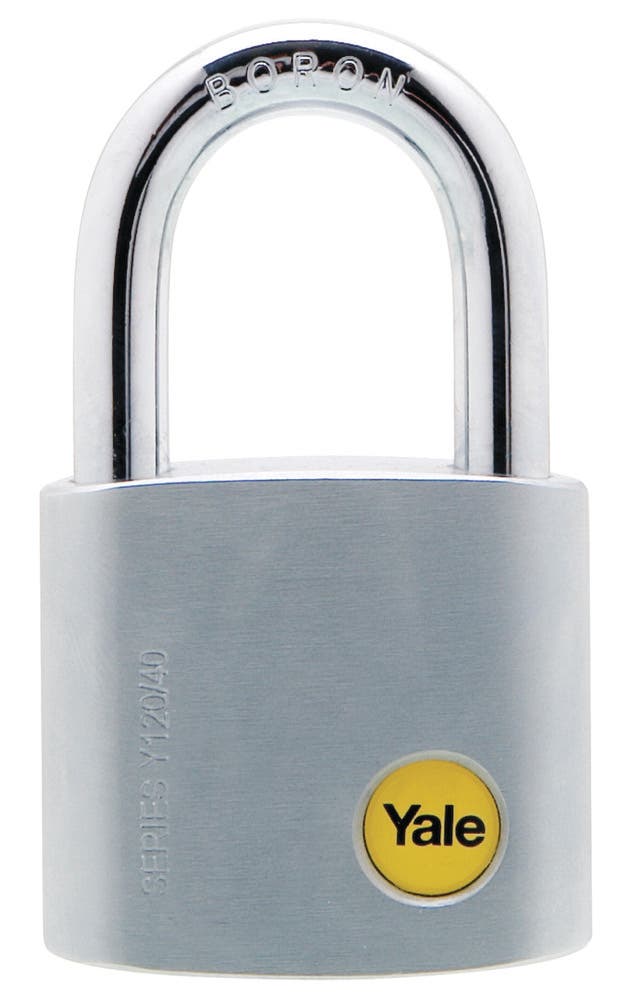 Yale Candado Y120 40mm P5 Boron Crs Bt
