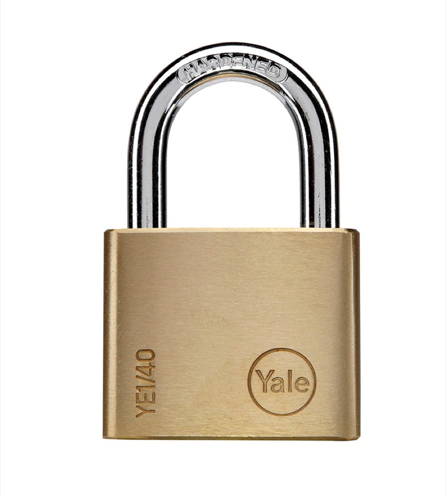YALE CANDADO Y110 40MM P3 ENDURECIDO BR BT