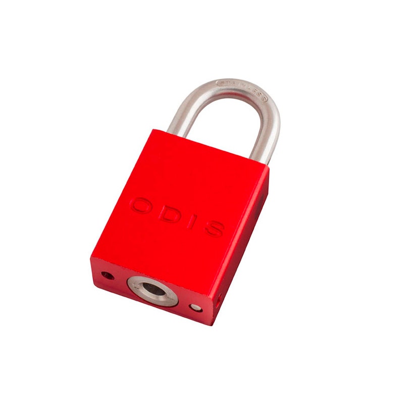 Candado Aluminio Bloqueo Rojo
