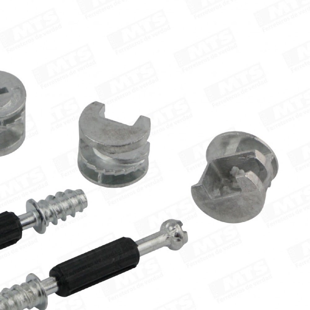 CARP. MINIFIX 15mm NATURAL