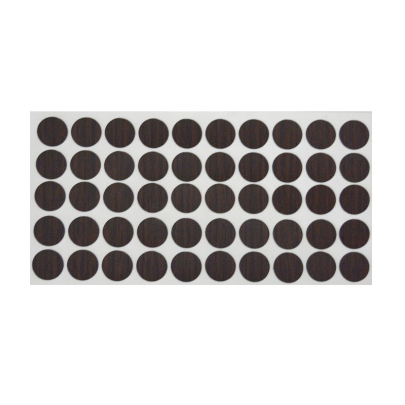 CARP. TAPA ADHESIVA ROBLE O. SET 50 UNID
