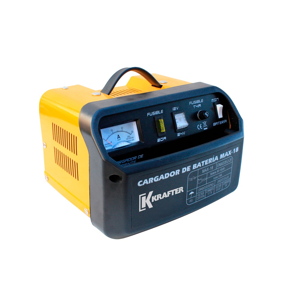 EMARESA CARGADOR DE BATERIA MAX 18