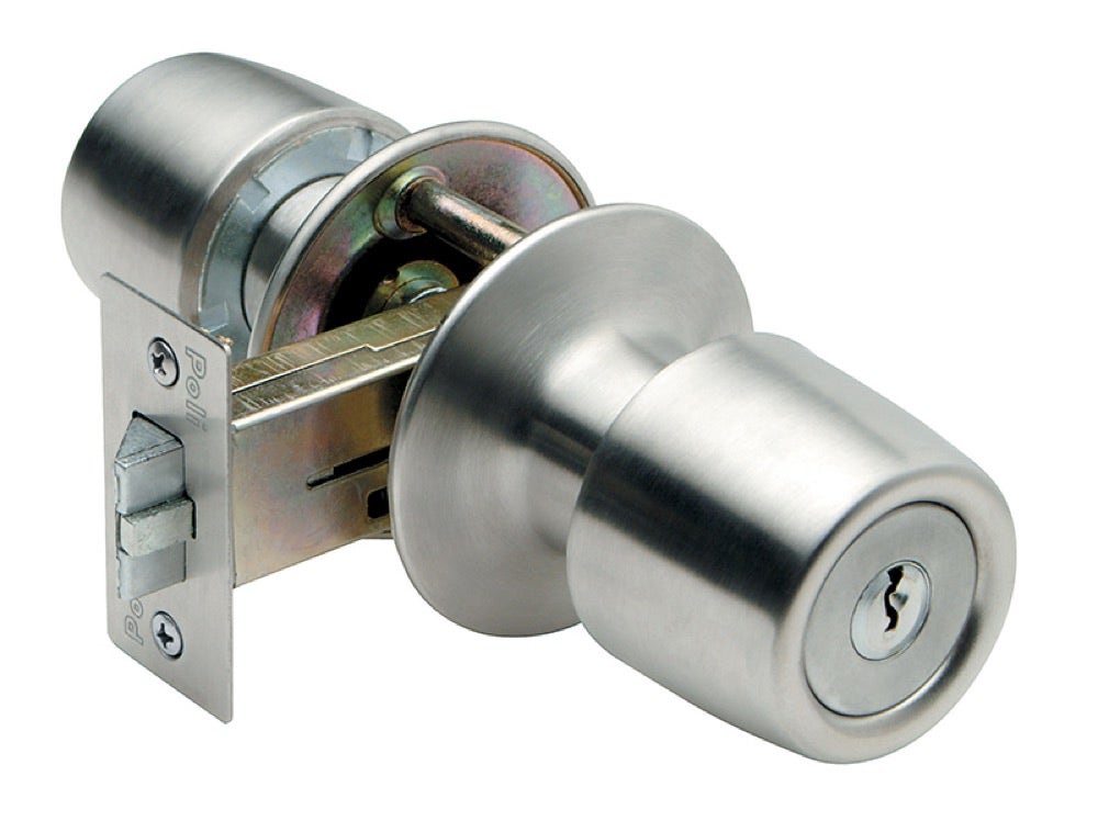 CERRADURA TUBULAR 13302 ACCESO INOX POLI