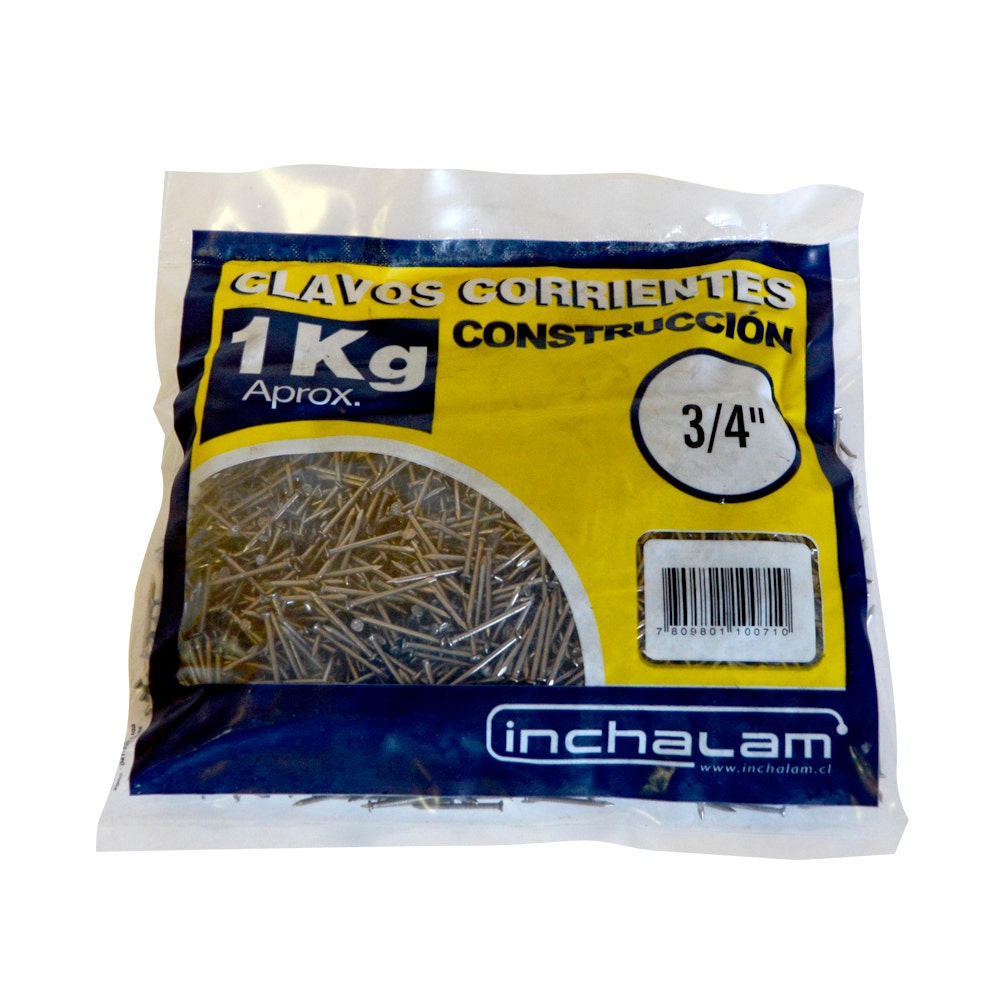 CLAVO CTE 3/4 Pul. (BOLSA 1 KG.)