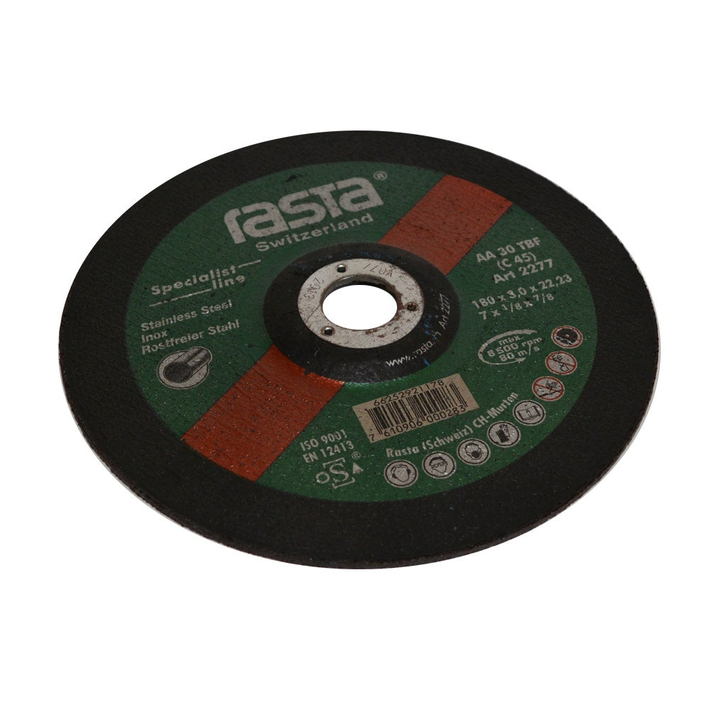 Disco Corte Rasta Inox 7 Pul. 2277ce