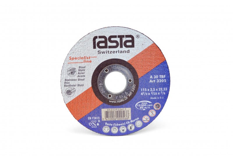 Disco Corte Rasta Metal 4.1/2 Pul. 3205