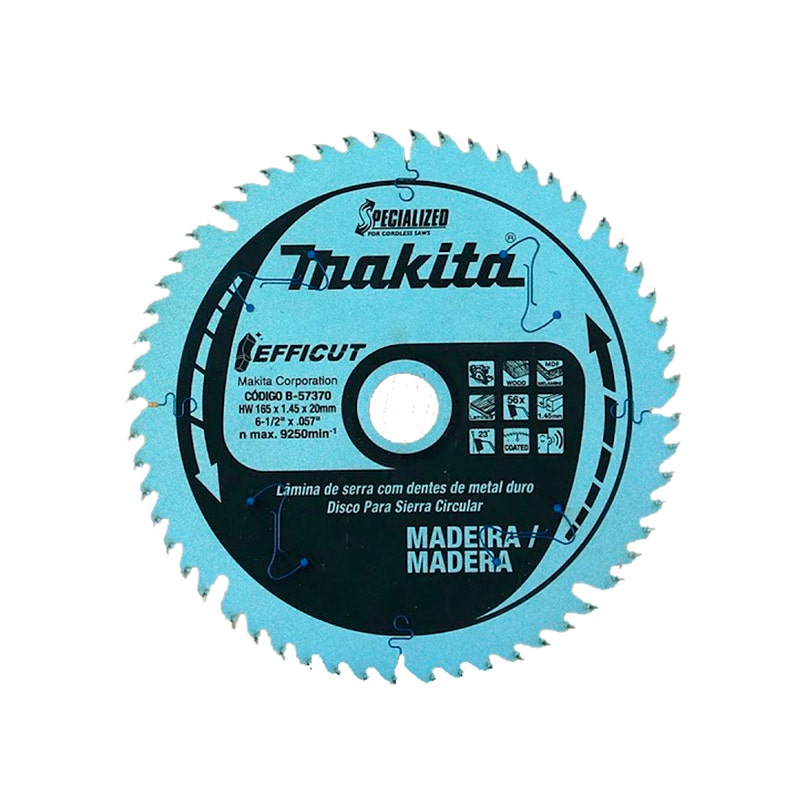 MAKITA DISCO DE SIERRA SP600D MADERA MDF LAMINETE
