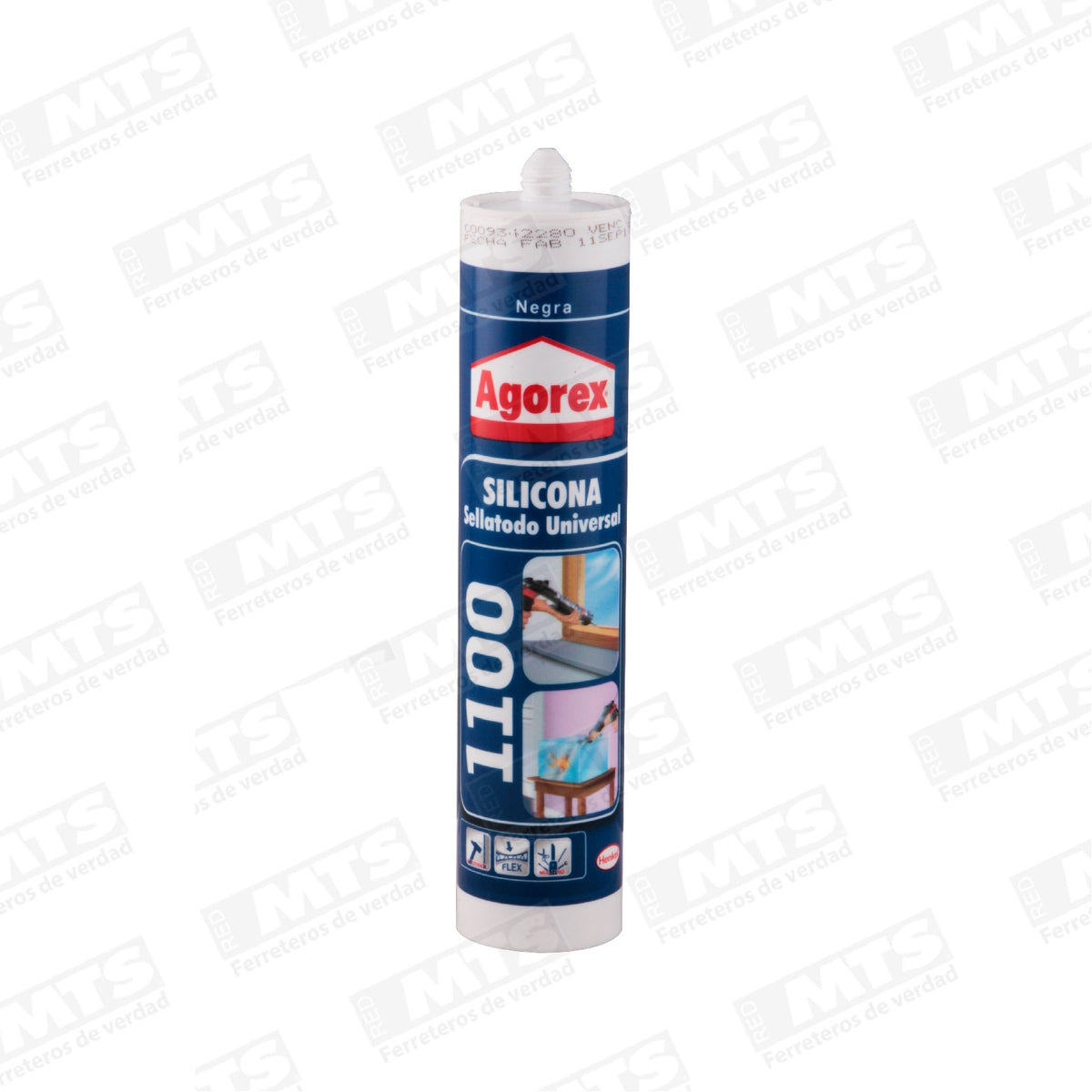 HENKEL ELASTOSELLO 1100 310ML NEGRO