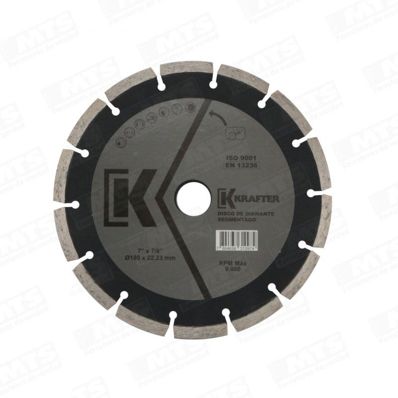 EMARESA DISCO DIAMANTADO MULT. 7 Pul SEGM
