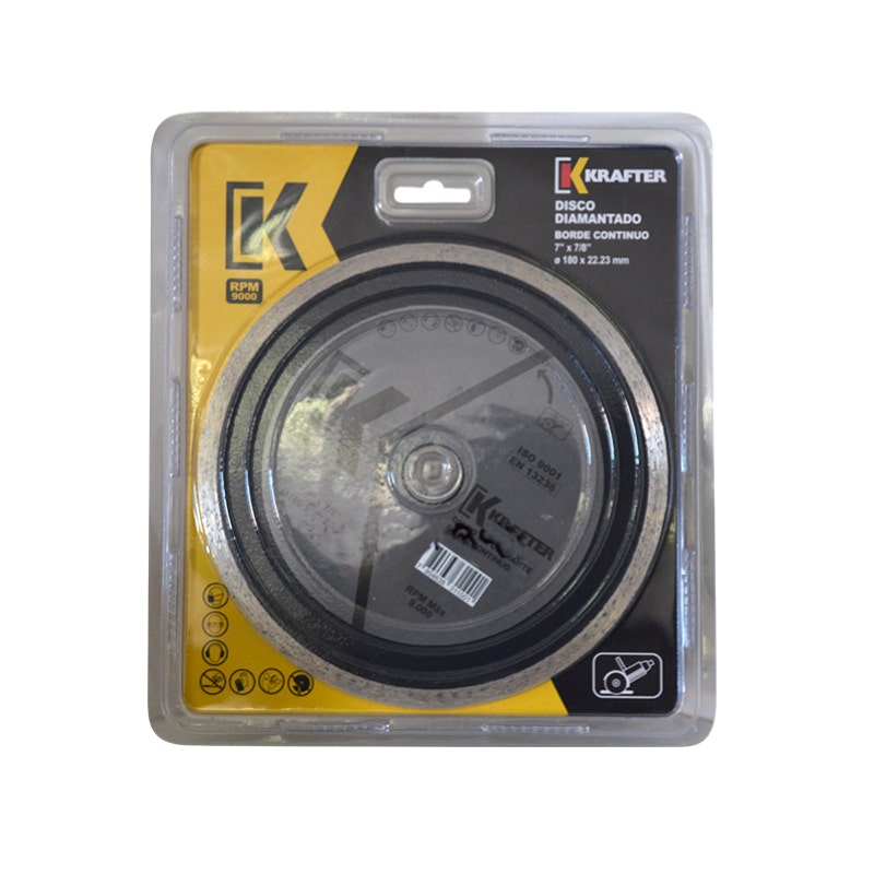 EMARESA DISCO BORDE CONTINUO 7 pul.