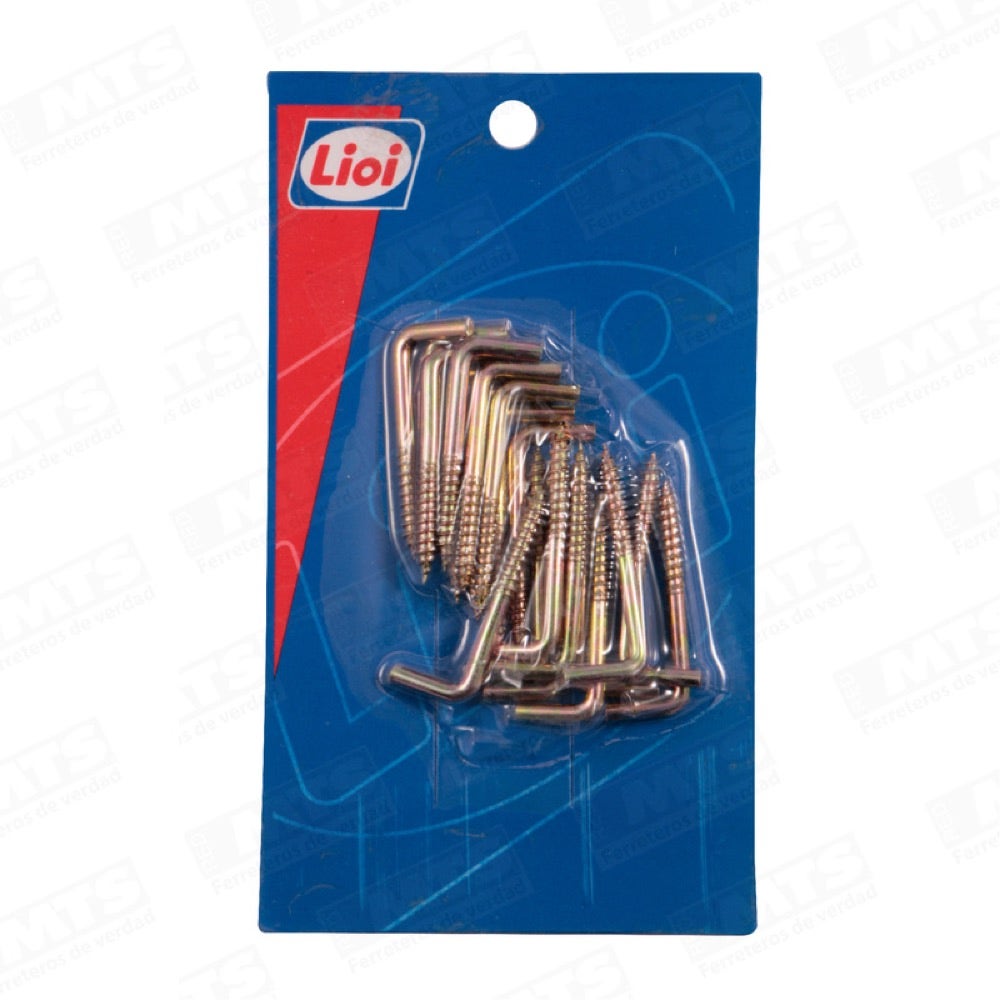 LIOI ESCUADRA PLANA 2 " BLISTER 4U