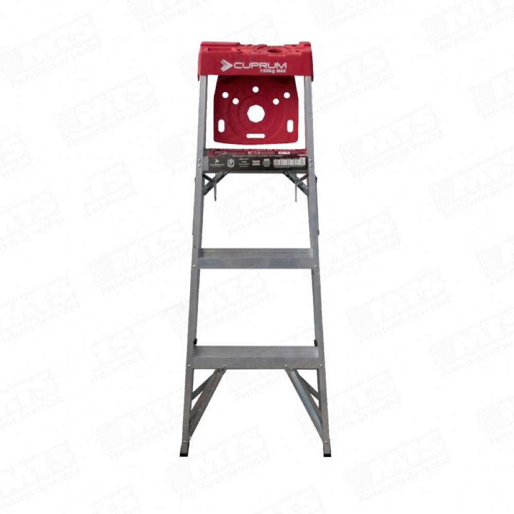CUPRUM ESCALERA TIJERA 4 PELDAÑOS 1.22MT