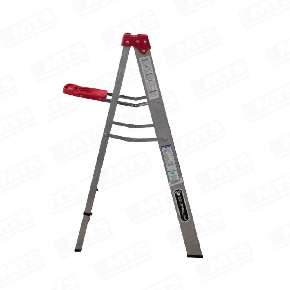 CUPRUM ESCALERA TIJERA 4 PELDAÑOS 1.22MT